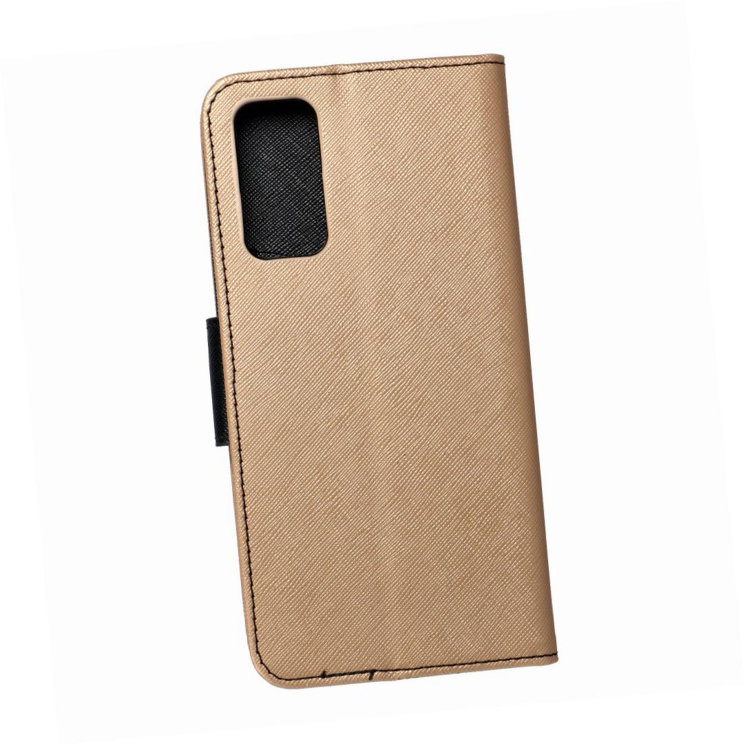 Etui zamykane z klapk� i magnesem Fancy Book czarny Samsung S20 LITE