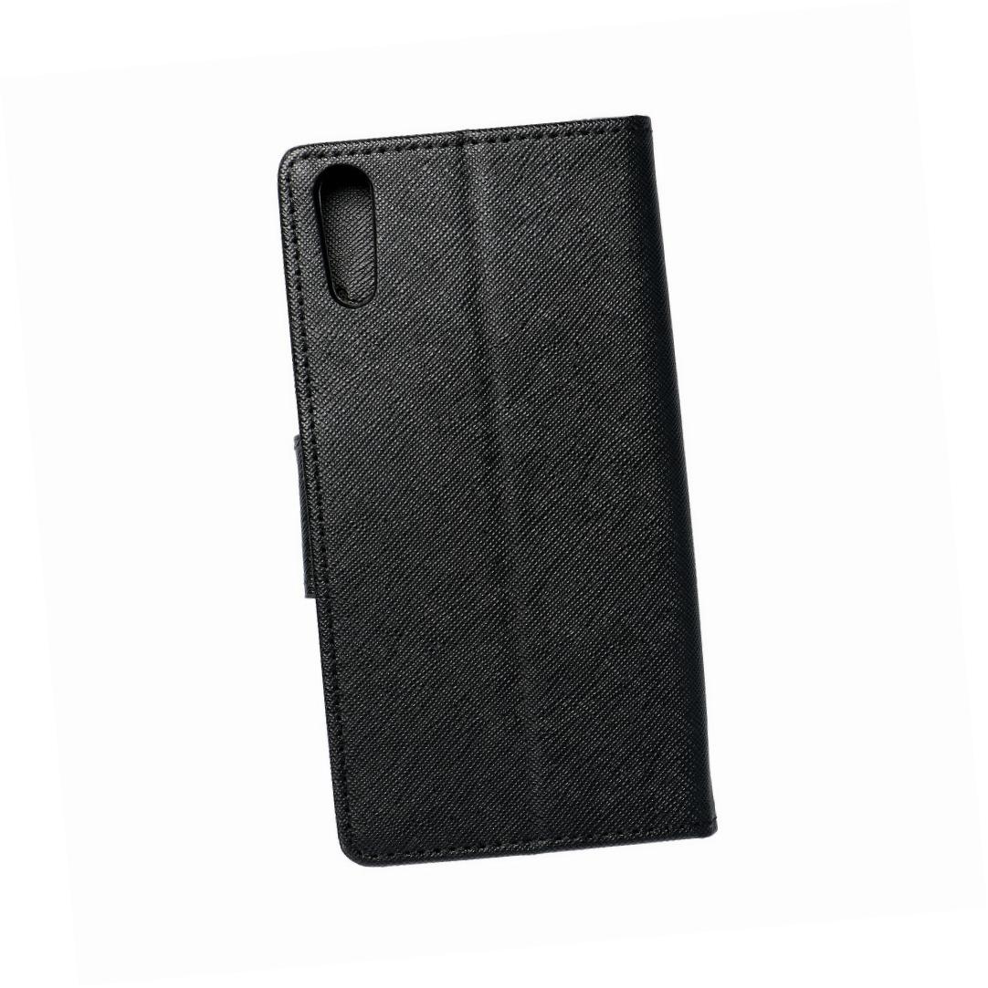 Etui zamykane z klapk� i magnesem Fancy Book czarny Sony Xperia XZ