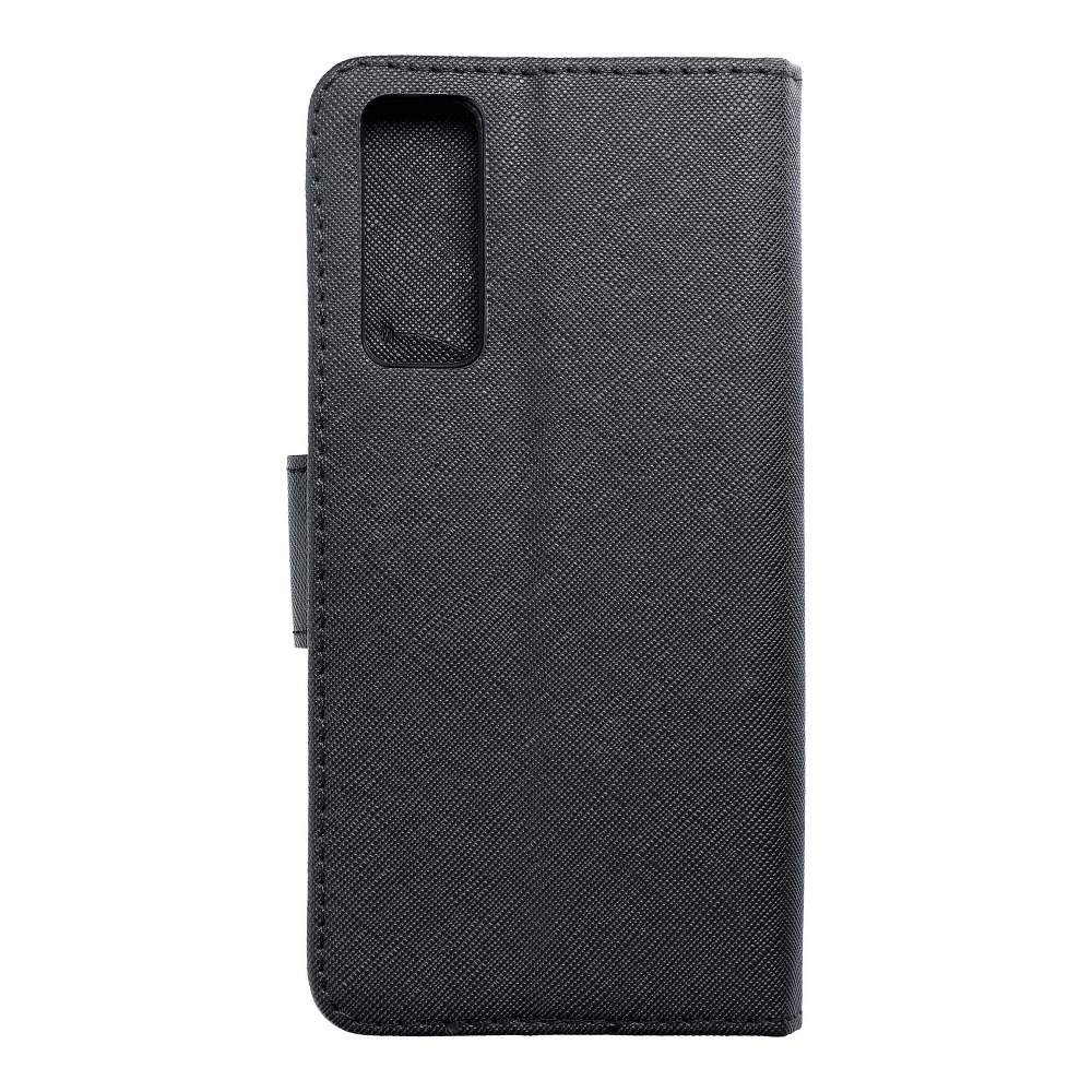 Etui zamykane z klapk� i magnesem Fancy Book czarny Vivo Y52 5G / 2