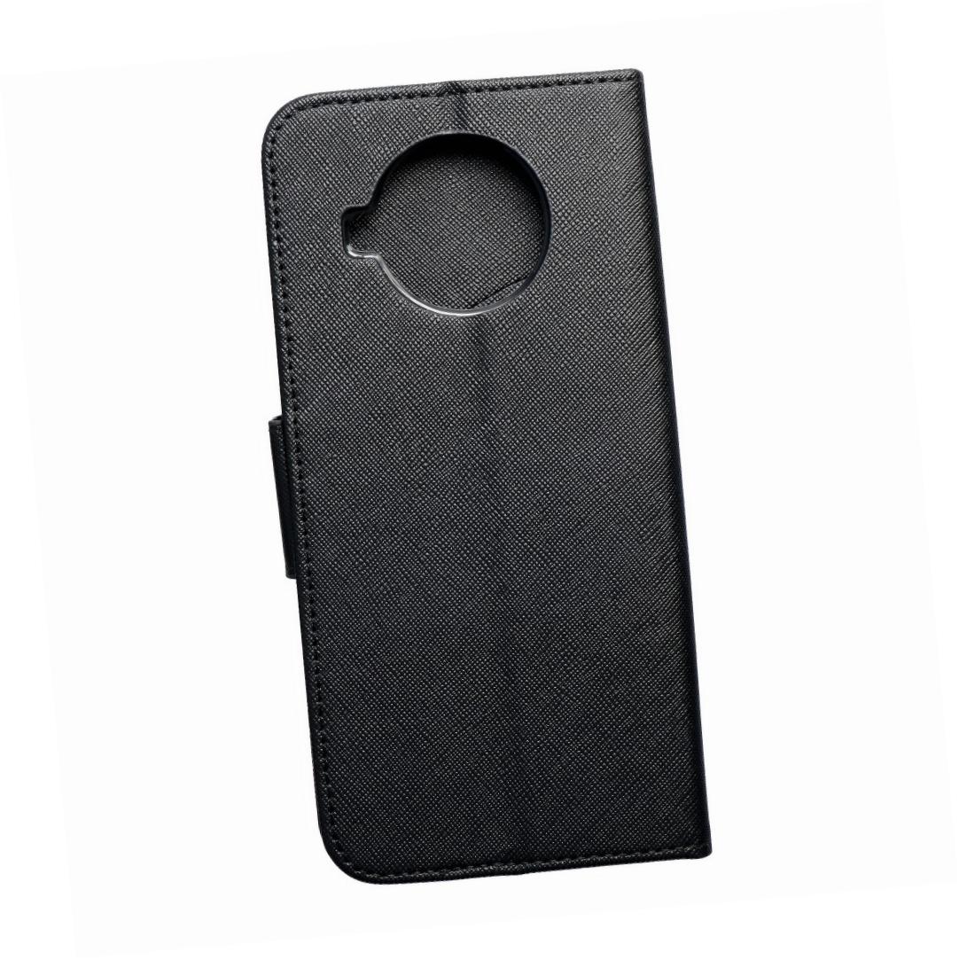 Etui zamykane z klapk� i magnesem Fancy Book czarny Xiaomi Mi 10T Lite 5G