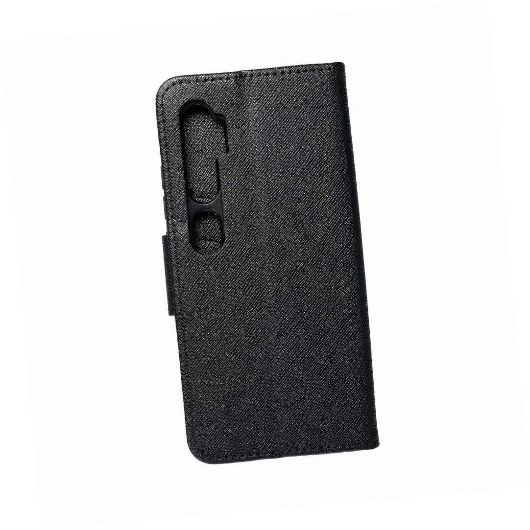 Etui zamykane z klapk� i magnesem Fancy Book czarny Xiaomi POCO M3 Pro 5G