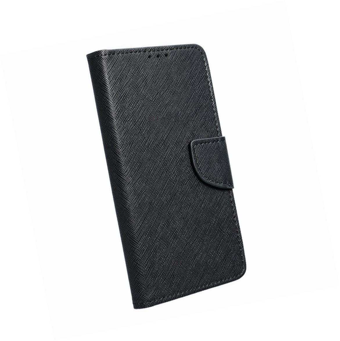 Etui zamykane z klapk� i magnesem Fancy Book czarny Xiaomi Redmi 9