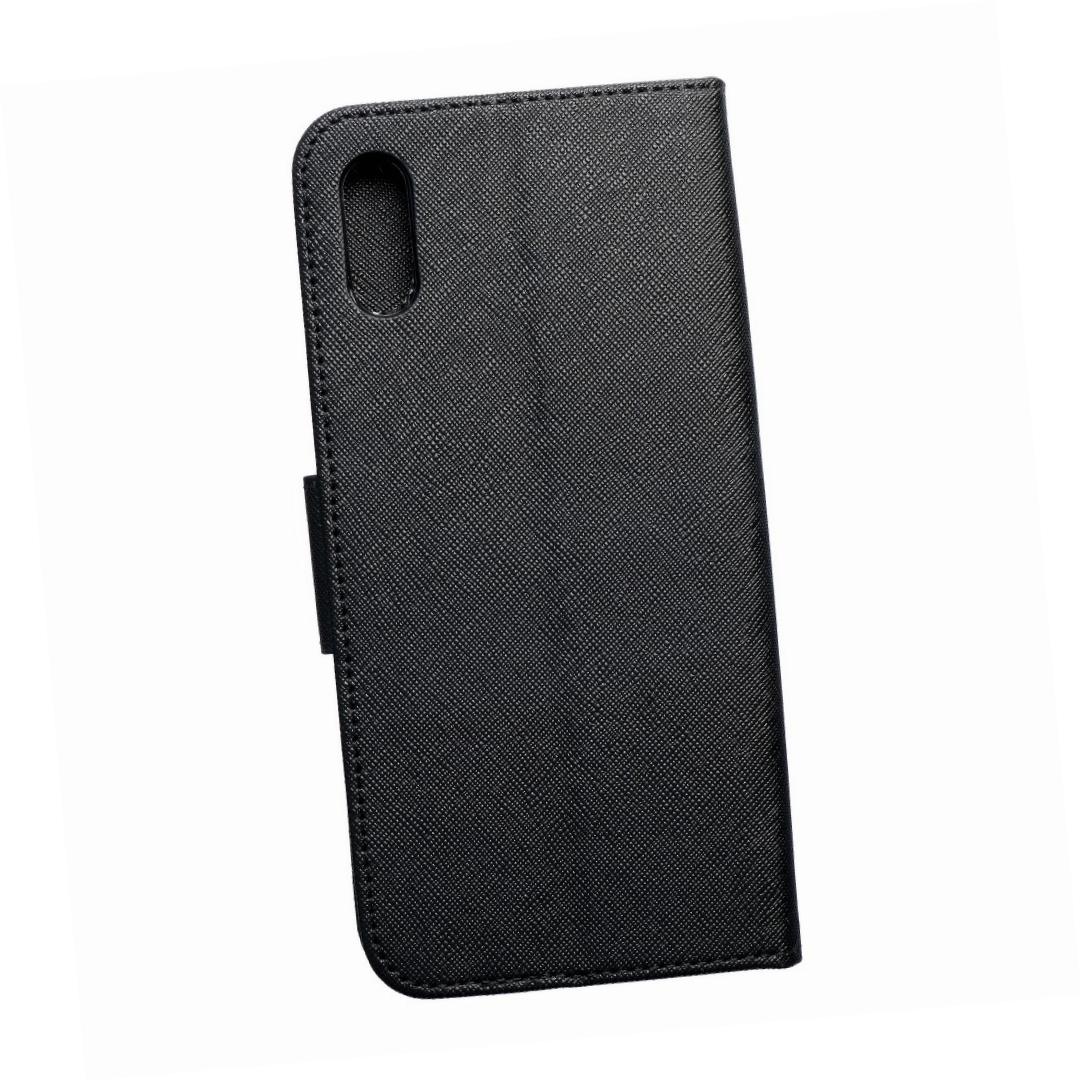 Etui zamykane z klapk� i magnesem Fancy Book czarny Xiaomi Redmi 9A