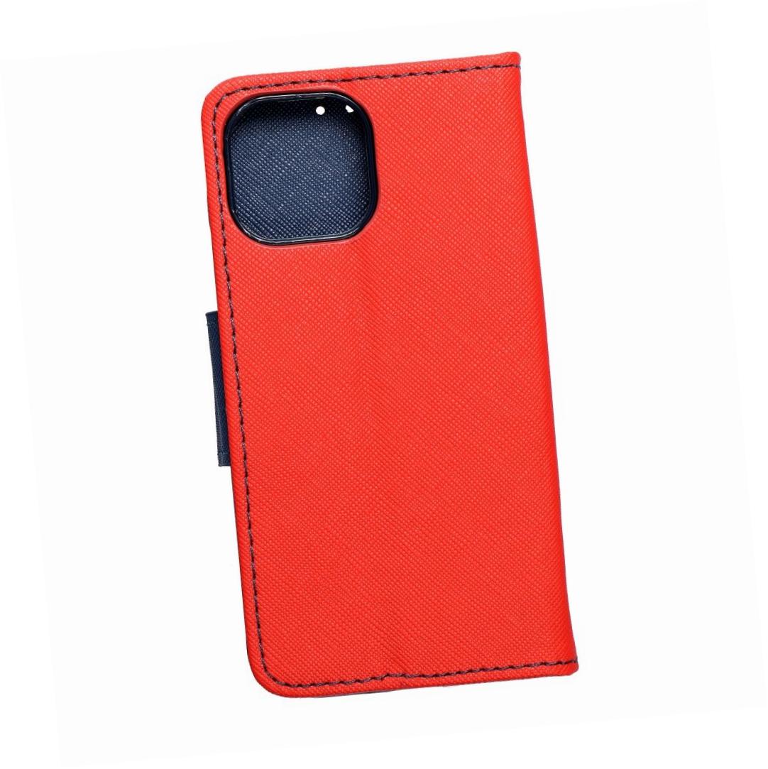 Etui zamykane z klapką i magnesem Fancy Book czerwono-granatowy Apple iPhone 14 Pro Max Etui zamykane z klapką i magnesem Fancy Book czerwono-granatowy Apple iPhone 14 Pro Max