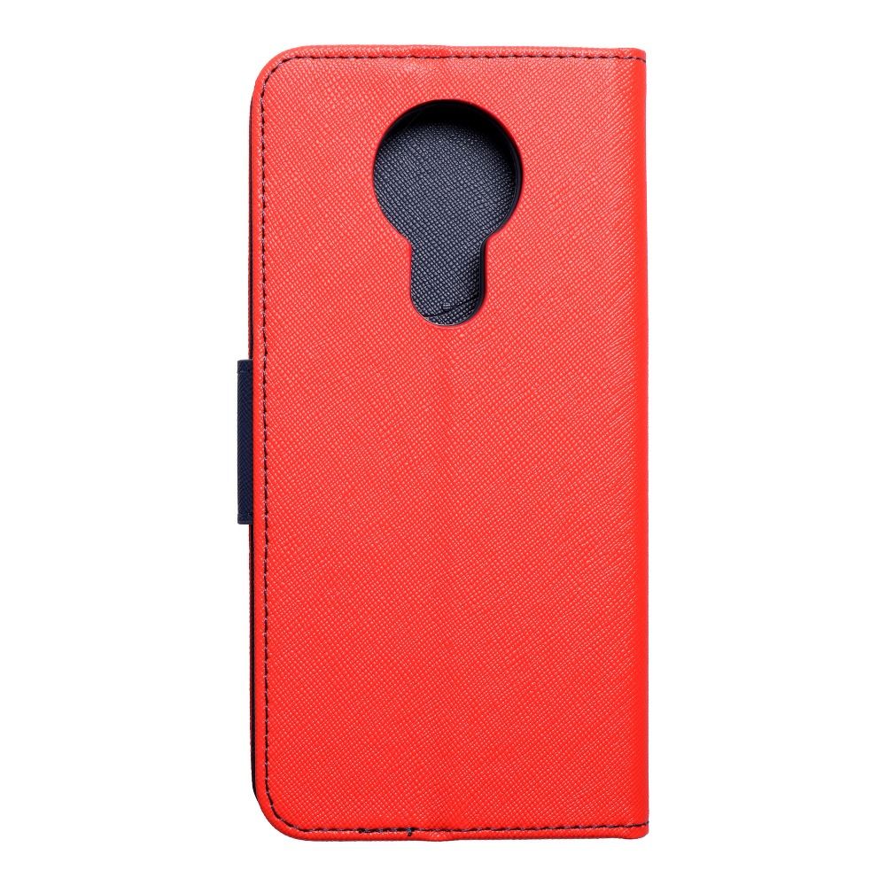 Pokrowiec Fancy Book czerwono-granatowy Nokia 3.4 / 2
