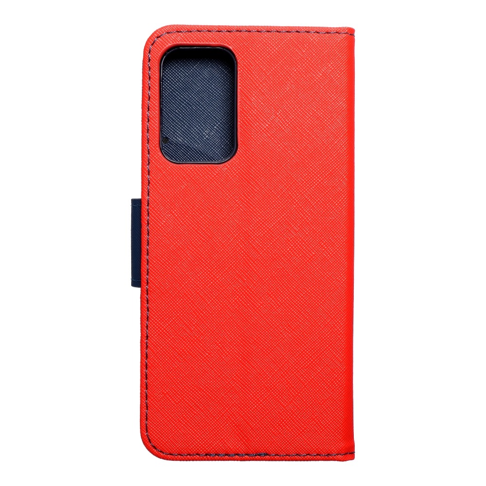 Pokrowiec Fancy Book czerwono-granatowy Samsung A52 LTE