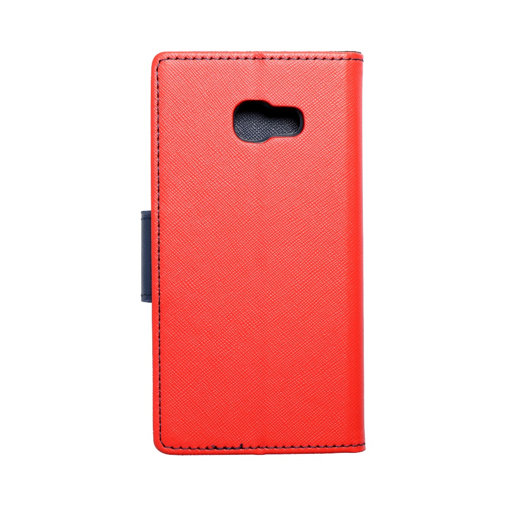 Etui zamykane z klapk i magnesem Fancy Book czerwono-granatowy Samsung Galaxy A5 (2017) / 2