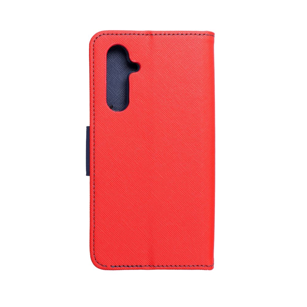 Etui zamykane z klapką i magnesem Fancy Book czerwono-granatowy Samsung Galaxy A54 5G / 2 Etui zamykane z klapką i magnesem Fancy Book czerwono-granatowy Samsung Galaxy A54 5G / 2