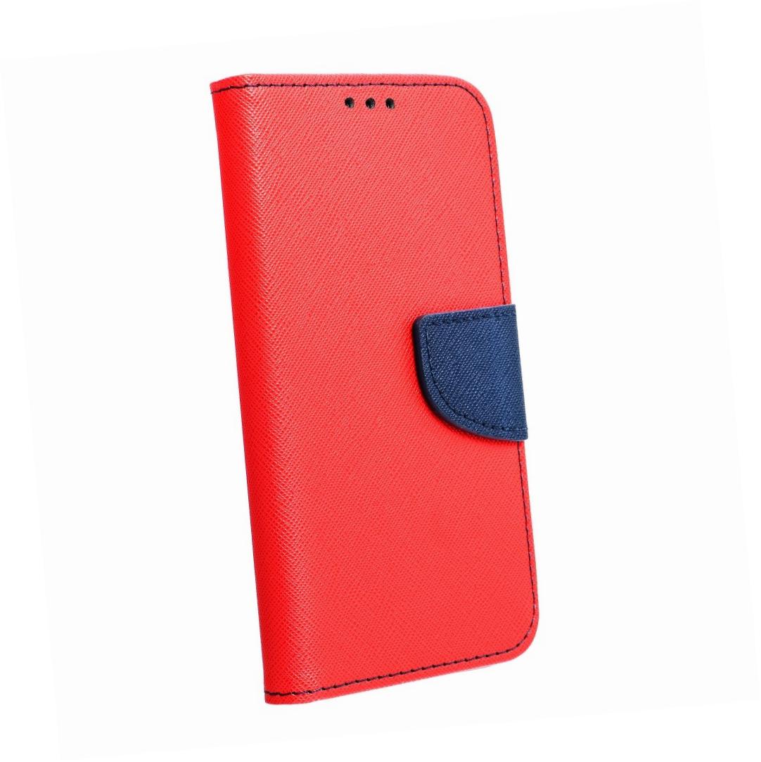Etui zamykane z klapk� i magnesem Fancy Book czerwono-granatowy Samsung Galaxy Xcover 5