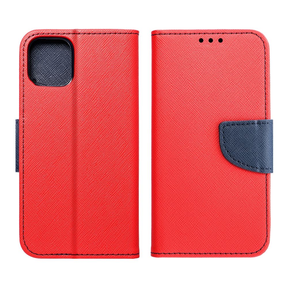 Pokrowiec Fancy Book czerwono-granatowy Xiaomi Redmi 14C / 4