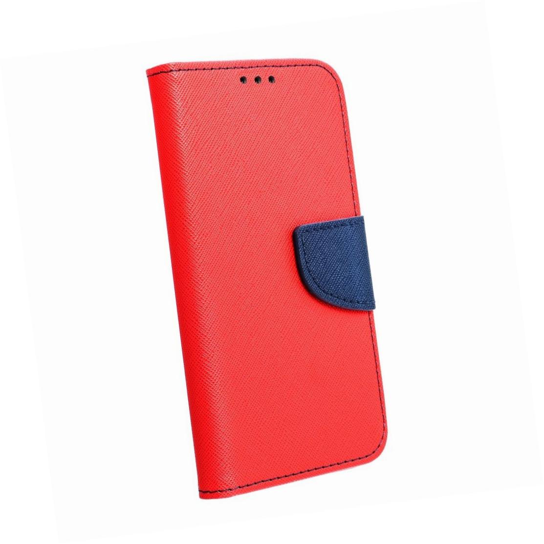 Etui zamykane z klapk� i magnesem Fancy Book czerwono-granatowy Xiaomi Redmi Note 11