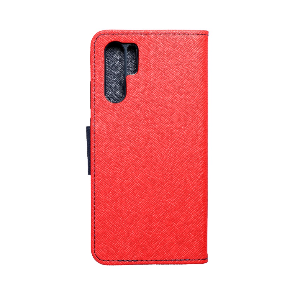 Pokrowiec Fancy Book czerwono-granatowy Huawei P30 Pro