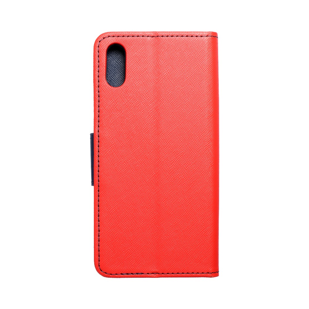 Pokrowiec Fancy Book czerwono-granatowy Huawei Y6 (2019)