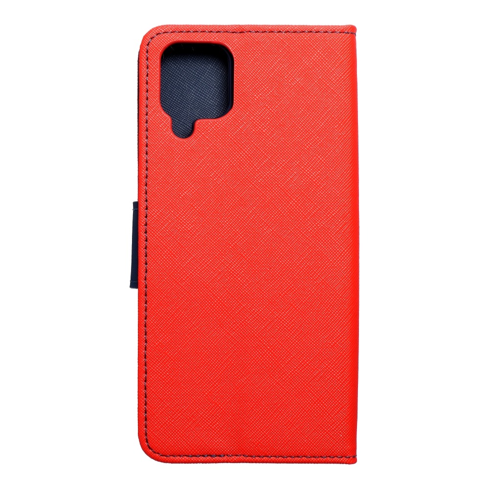 Pokrowiec Fancy Book czerwono-granatowy Samsung Galaxy A12
