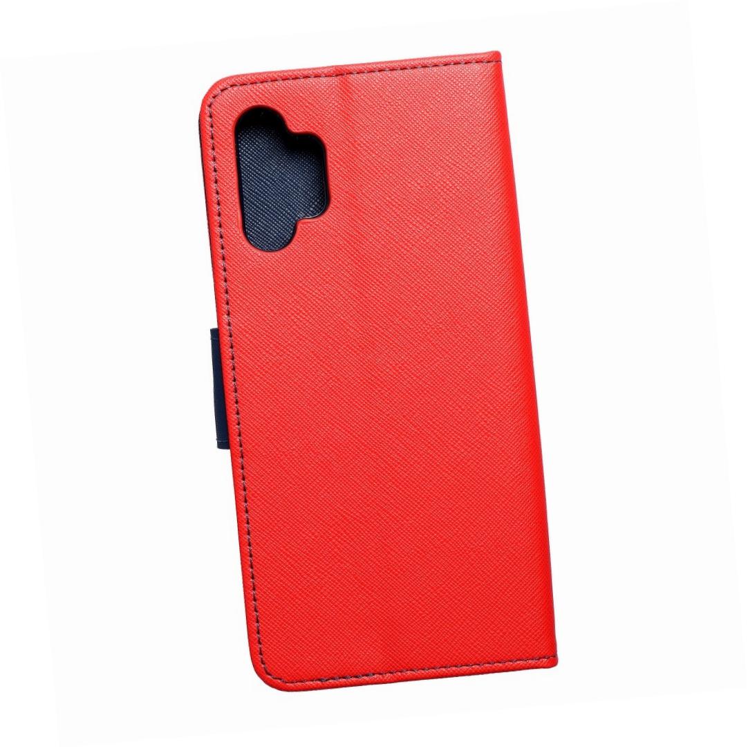 Etui zamykane z klapką i magnesem Fancy Book czerwono-granatowy Samsung A32 5G Etui zamykane z klapką i magnesem Fancy Book czerwono-granatowy Samsung A32 5G