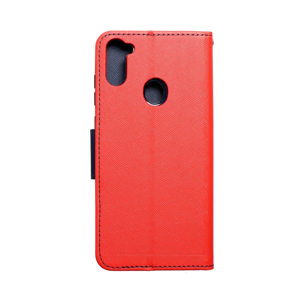 Pokrowiec Fancy Book czerwono-granatowy Samsung Galaxy A11