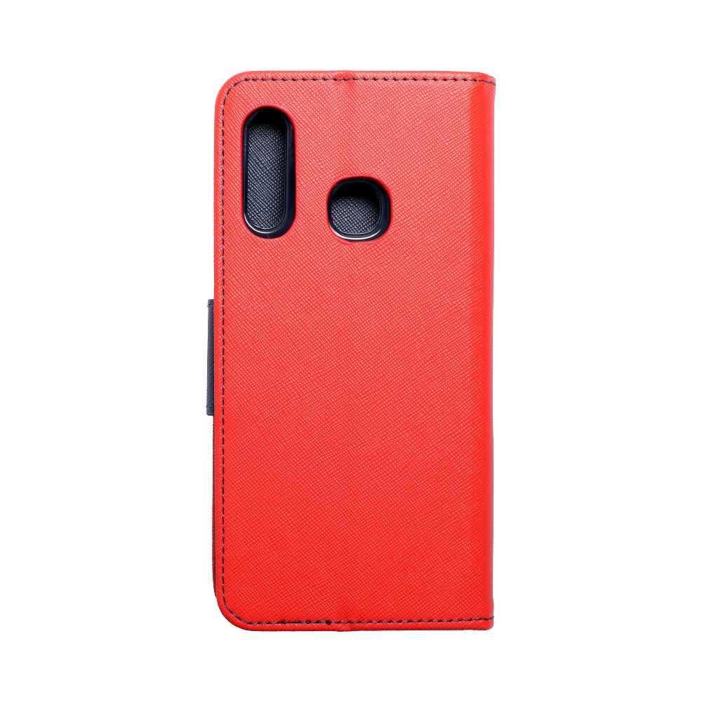 Pokrowiec Fancy Book czerwono-granatowy Samsung Galaxy A70e