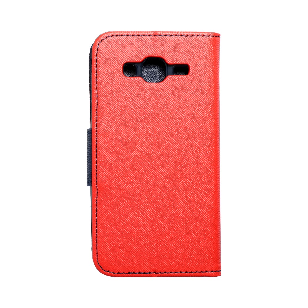 Pokrowiec Fancy Book czerwono-granatowy Samsung Galaxy J3