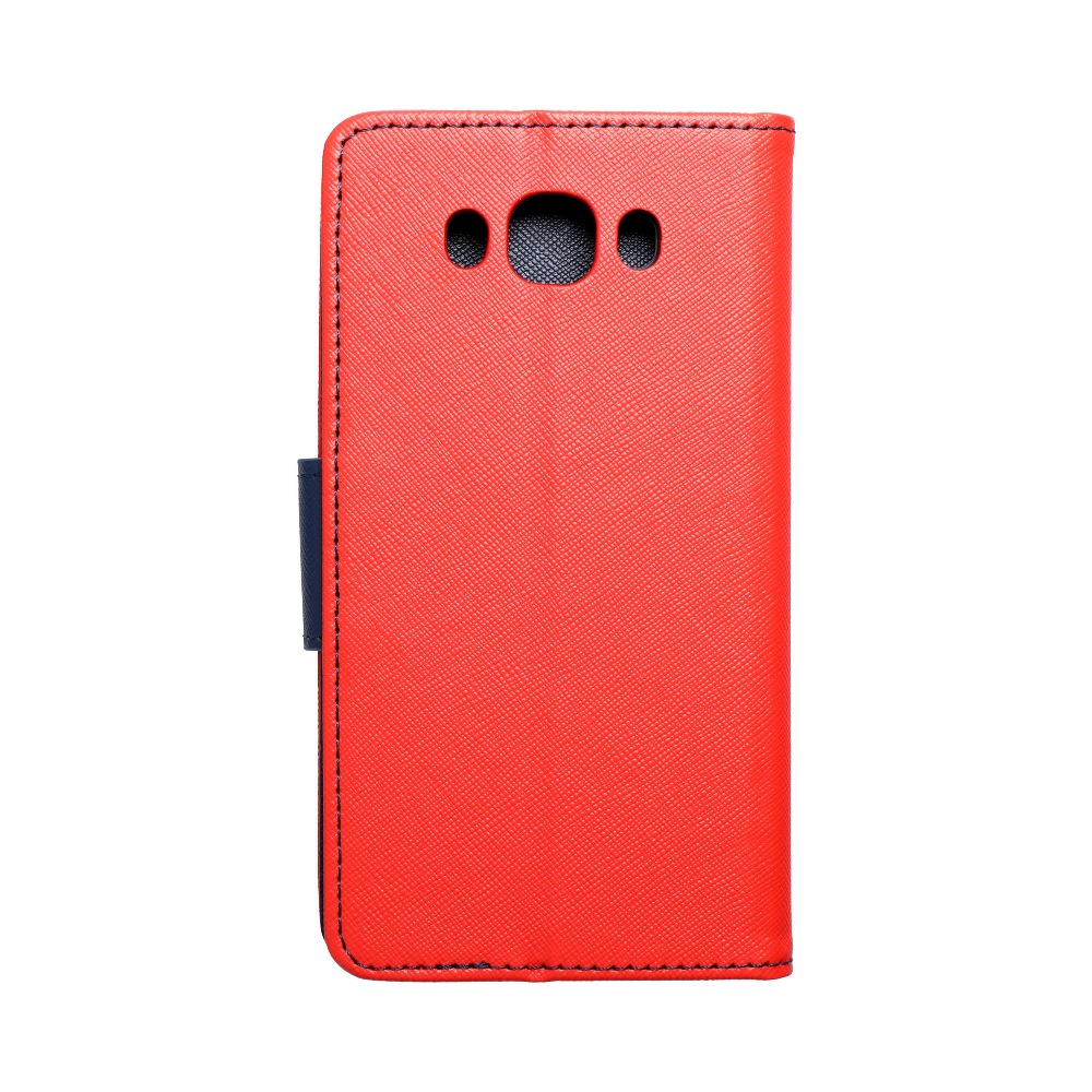 Pokrowiec Fancy Book czerwono-granatowy Samsung Galaxy J7 2016