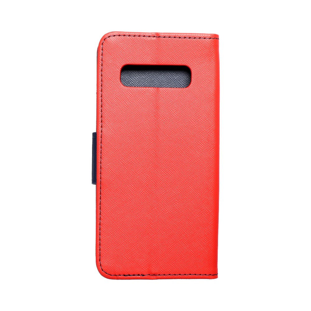 Pokrowiec Fancy Book czerwono-granatowy Samsung Galaxy S10 Plus