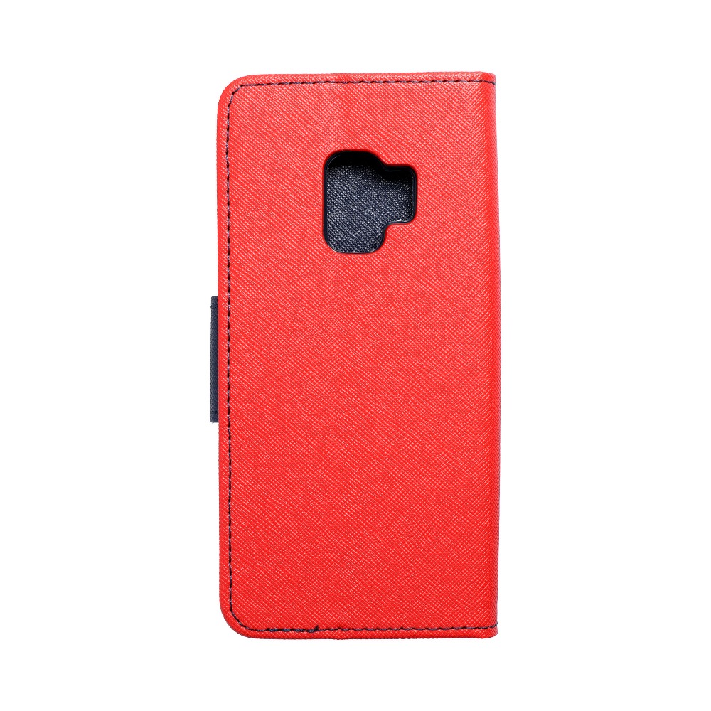 Pokrowiec Fancy Book czerwono-granatowy Samsung Galaxy S9