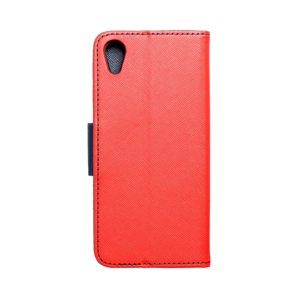 Pokrowiec Fancy Book czerwono-granatowy Sony Xperia XA1