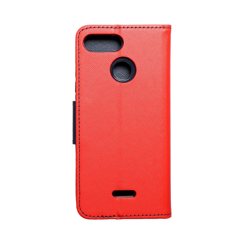 Pokrowiec Fancy Book czerwono-granatowy Xiaomi Redmi 6