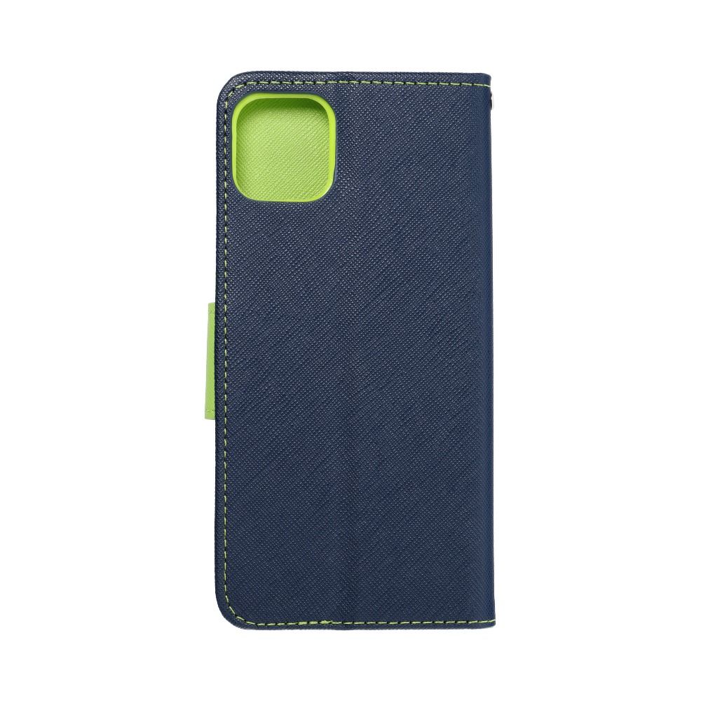 Etui zamykane z klapką i magnesem Fancy Book granatowo-limonkowy Apple iPhone 11 Pro Max / 2 Etui zamykane z klapką i magnesem Fancy Book granatowo-limonkowy Apple iPhone 11 Pro Max / 2