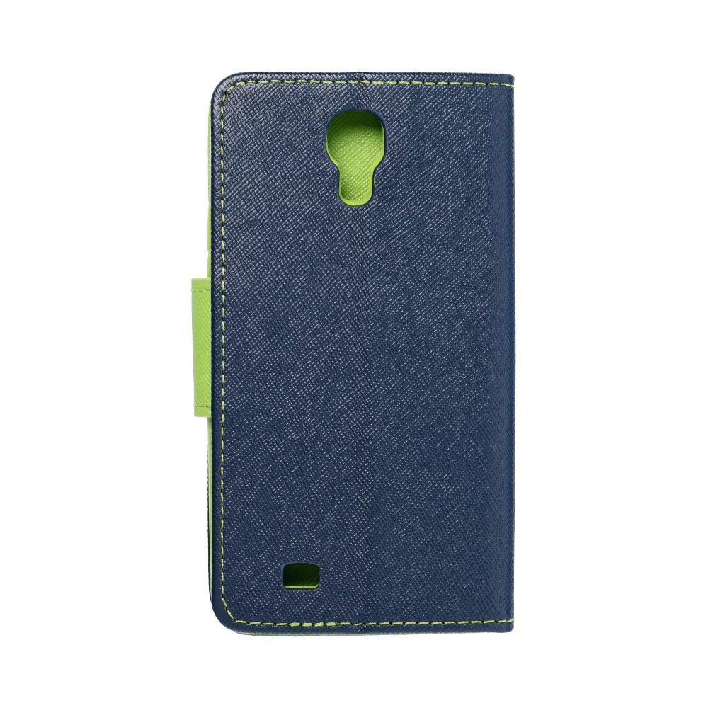 Pokrowiec Fancy Book granatowo-limonkowy Samsung Galaxy S4 / 2