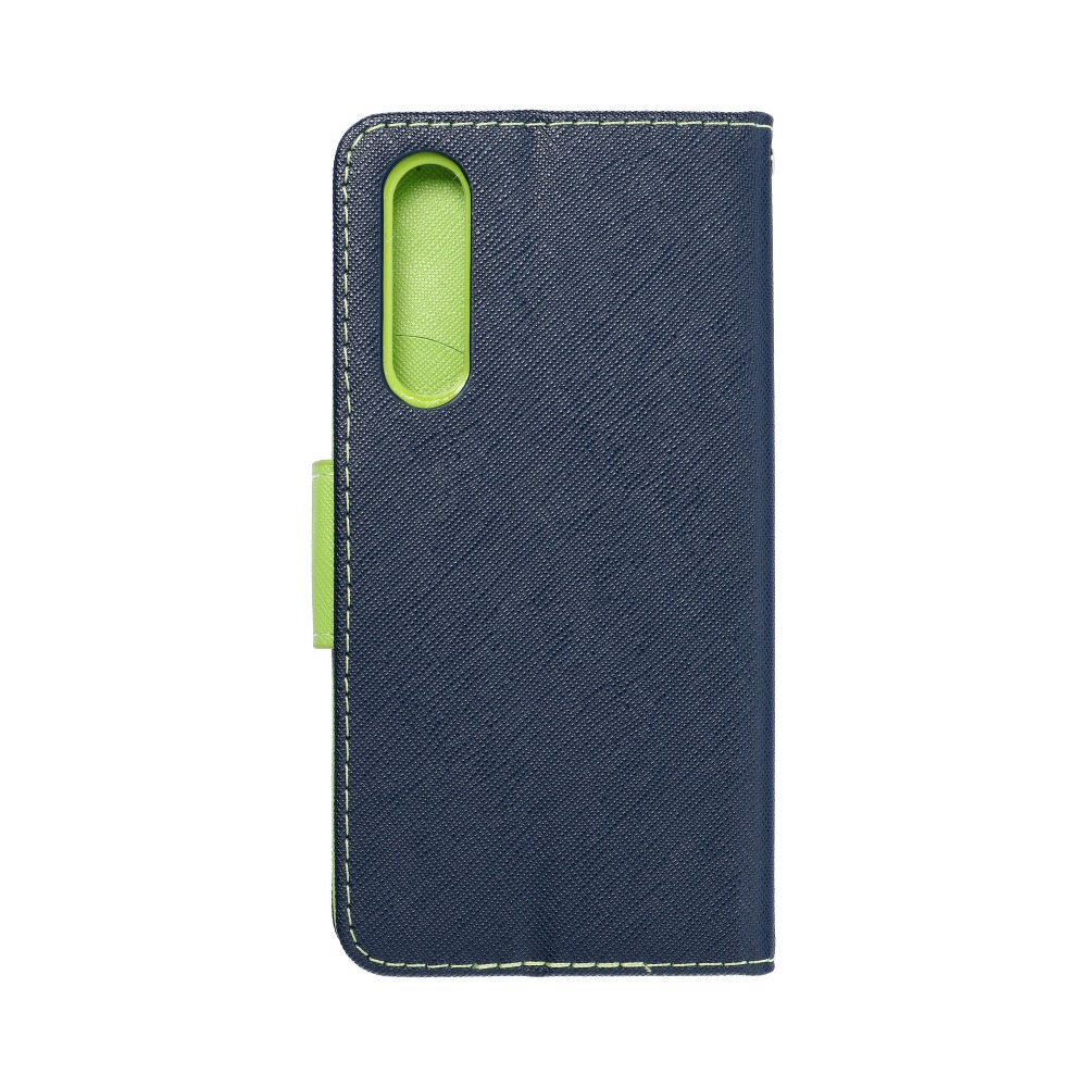Pokrowiec Fancy Book granatowo-limonkowy Huawei P30 Pokrowiec Fancy Book granatowo-limonkowy Huawei P30