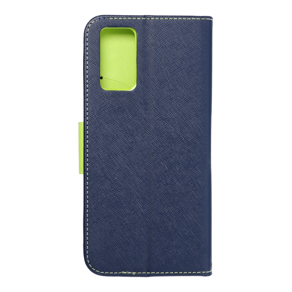 Pokrowiec Fancy Book granatowo-limonkowy Samsung Galaxy Note 20