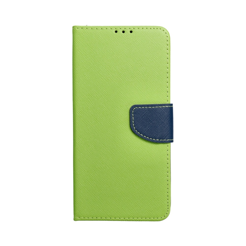 Etui zamykane z klapk i magnesem Fancy Book limonkowo-granatowy Samsung Galaxy S10 / 3
