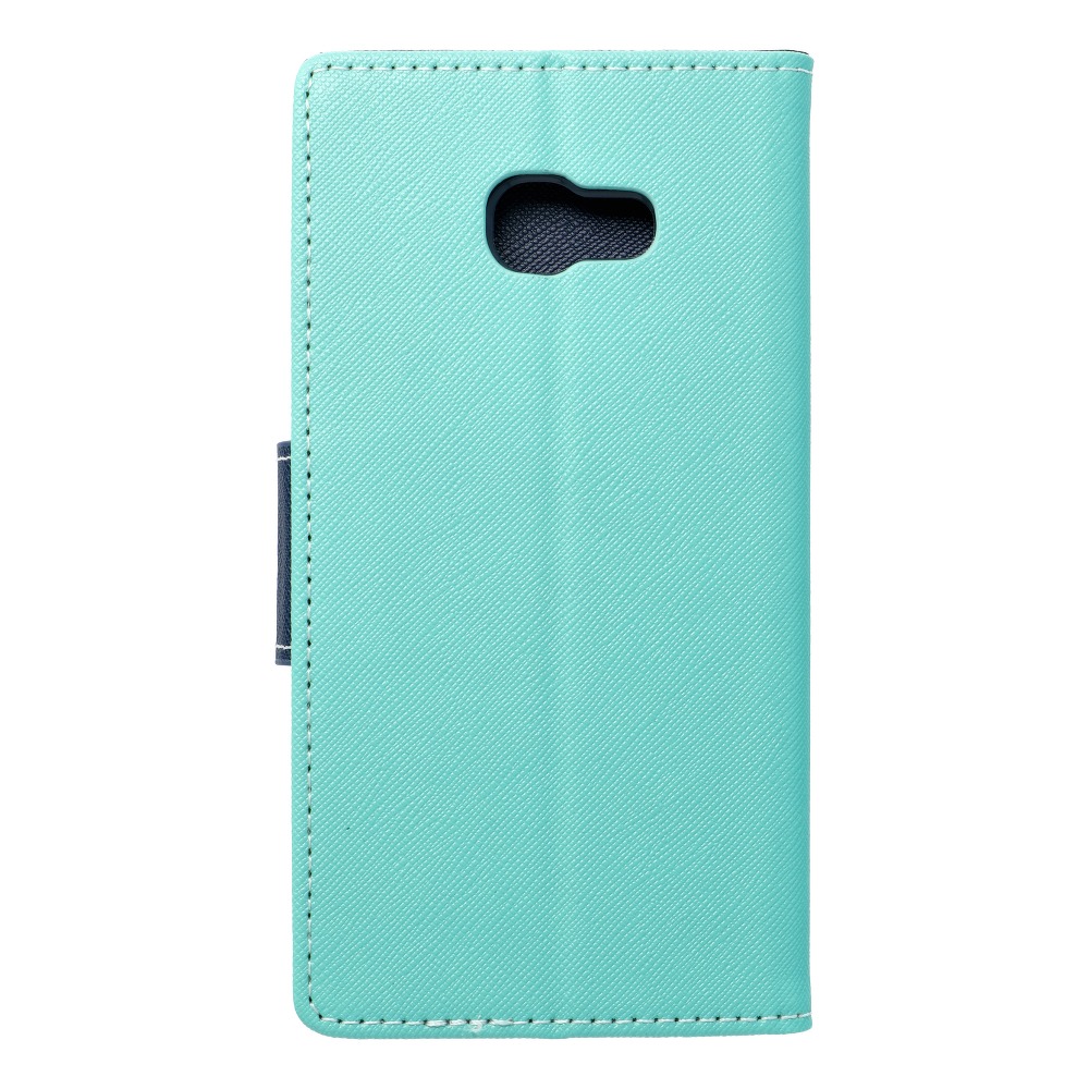 Etui zamykane z klapk� i magnesem Fancy Book mi�towo-granatowy Samsung Galaxy A5 (2017) / 2