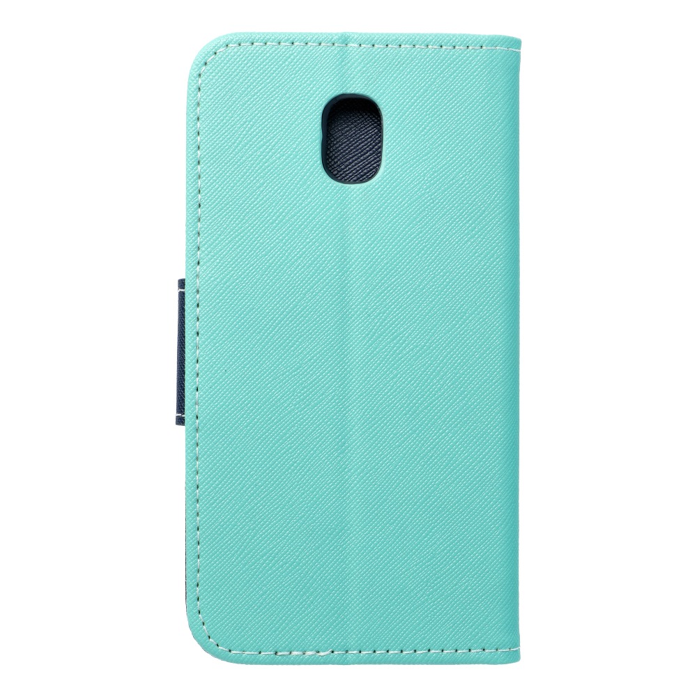 Pokrowiec Fancy Book mi�towo-granatowy Samsung Galaxy J3 2017