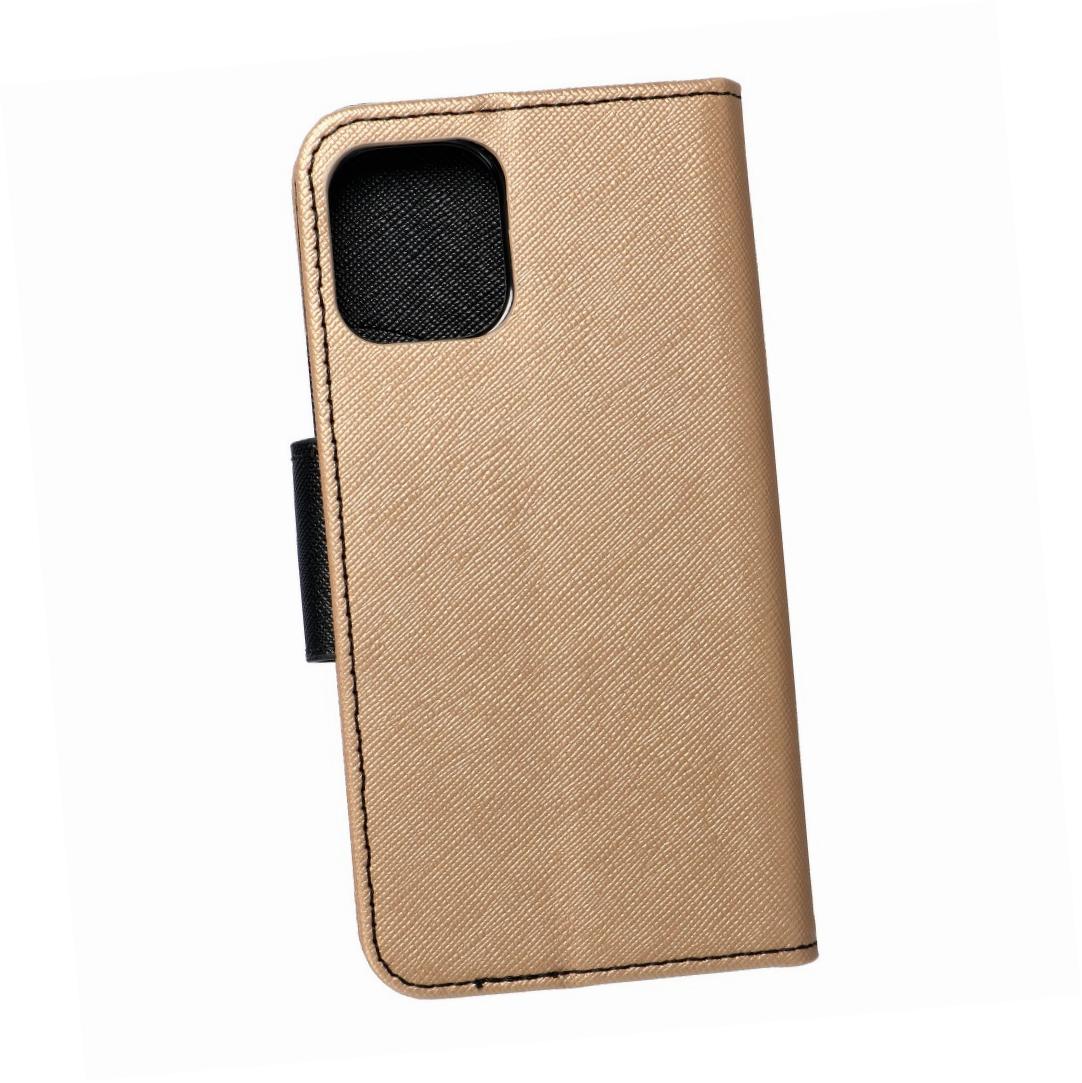 Etui zamykane z klapką i magnesem Fancy Book czarny Apple iPhone 12 Mini Etui zamykane z klapką i magnesem Fancy Book czarny Apple iPhone 12 Mini