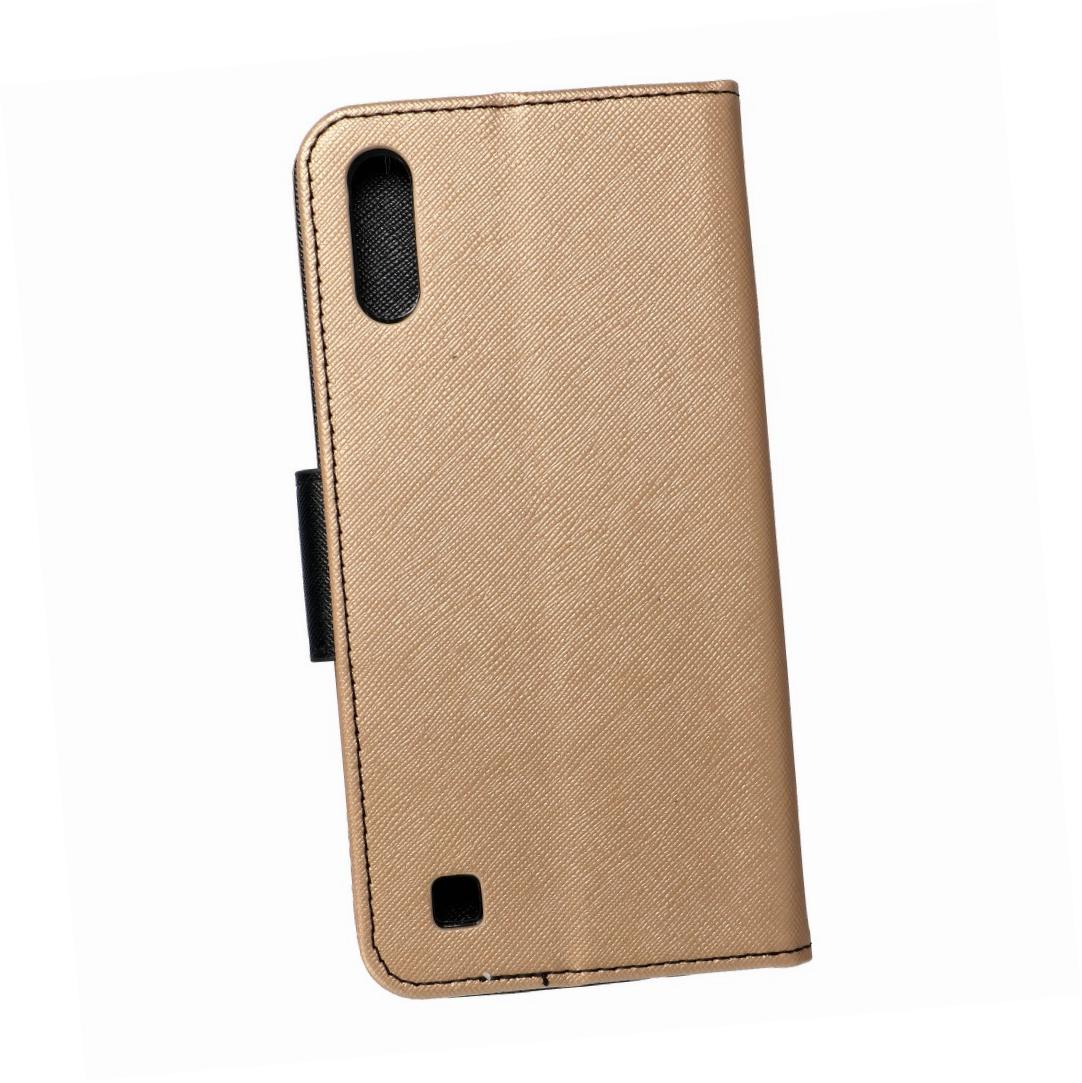 Etui zamykane z klapk� i magnesem Fancy Book czarny Samsung Galaxy A10