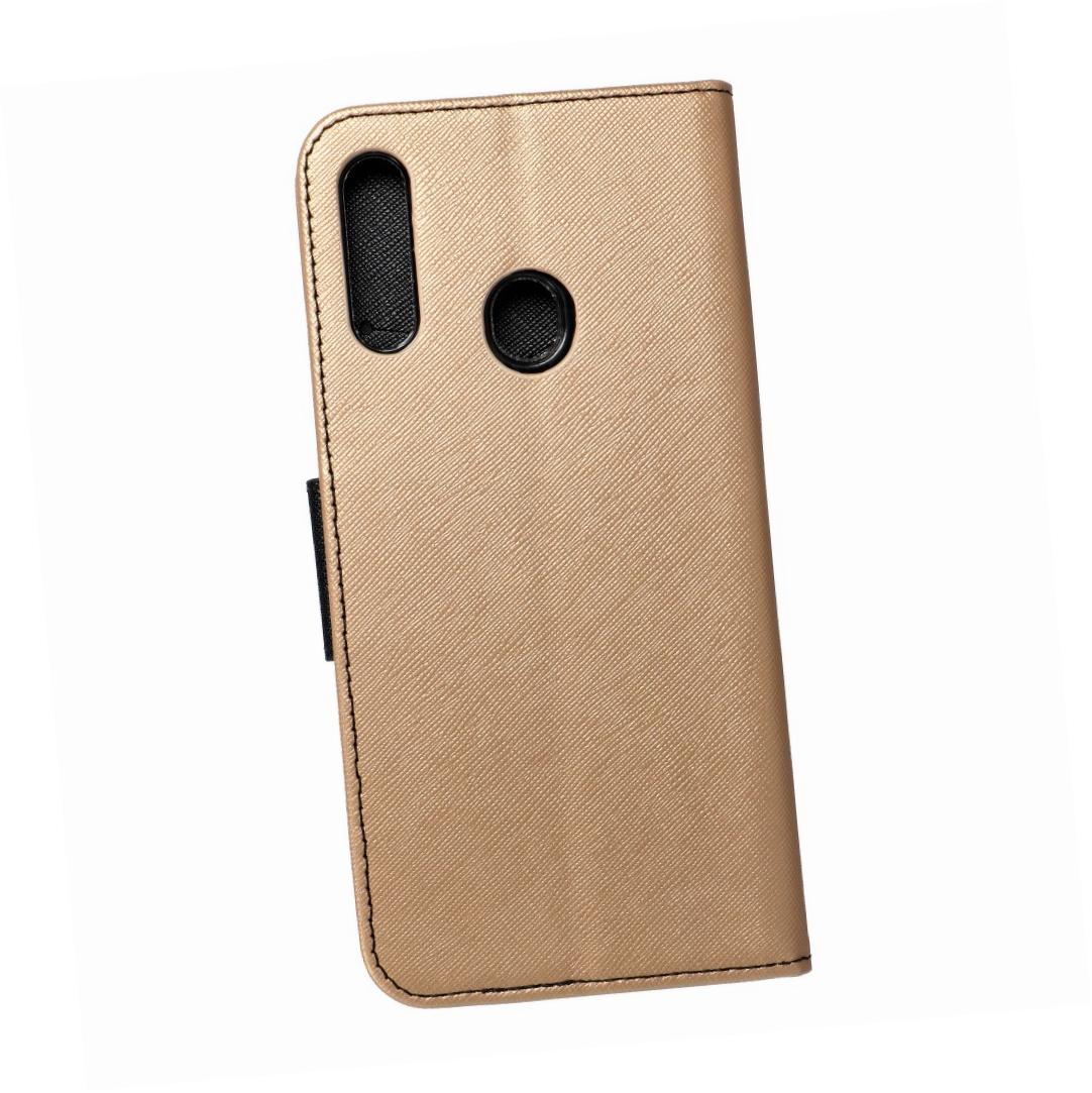 Etui zamykane z klapk� i magnesem Fancy Book czarny Samsung Galaxy A20s