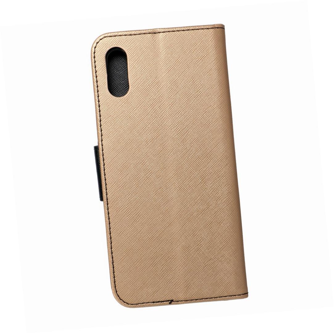 Etui zamykane z klapk� i magnesem Fancy Book czarny Xiaomi Redmi 9A