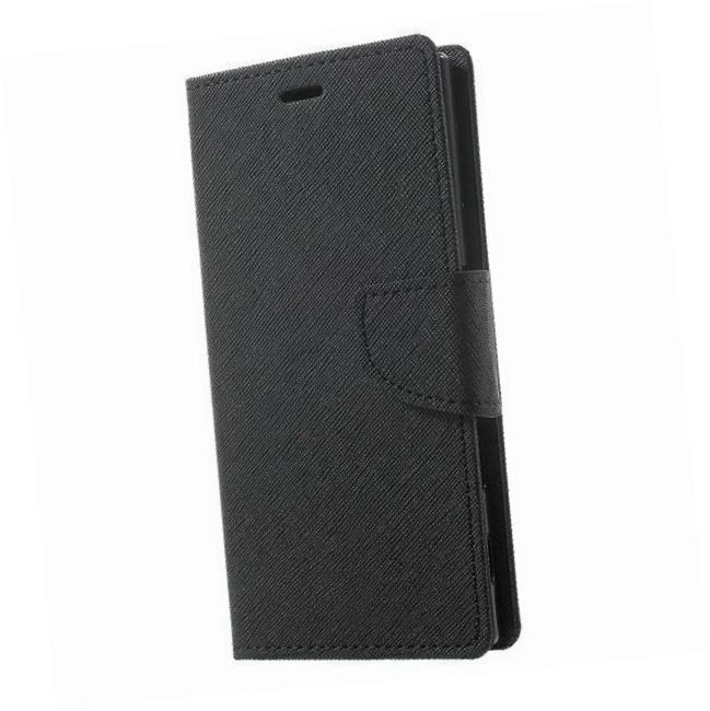 Etui zamykane z klapk� i magnesem Fancy Case czarny Samsung A52 4G