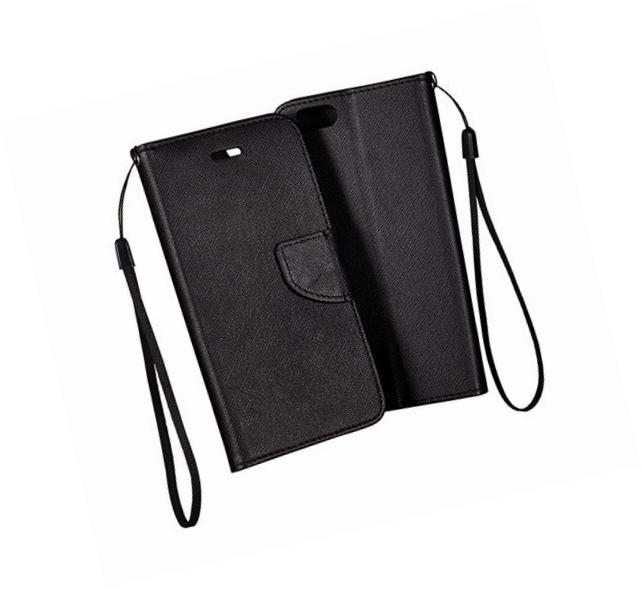 Etui zamykane z klapk� i magnesem Fancy Case czarny Samsung Galaxy S21 Ultra 5G