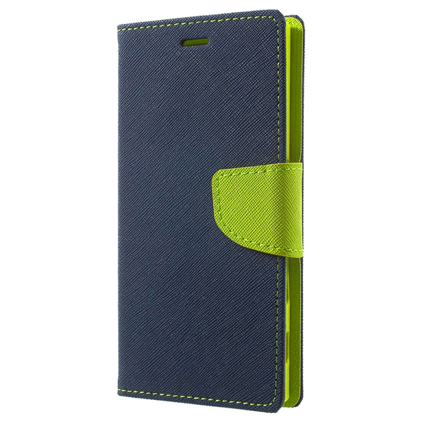 Pokrowiec Fancy Case granatowo-limonkowy Xiaomi Redmi S2