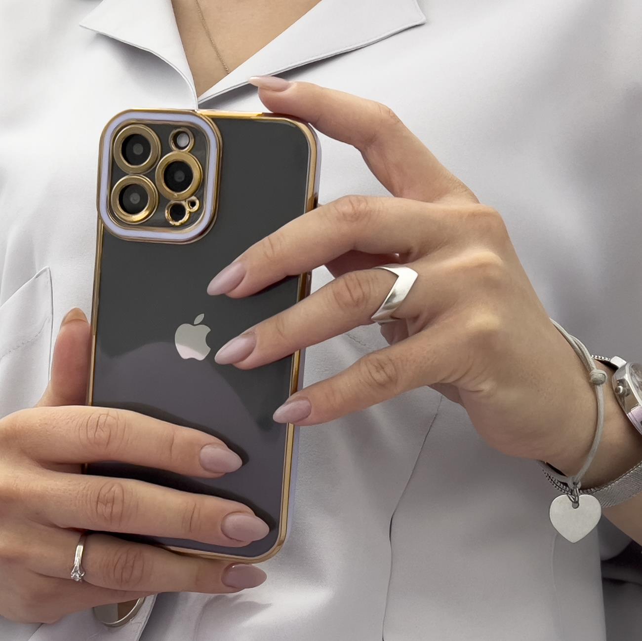 Pokrowiec Fashion Case czarny Apple iPhone 12 Pro Max / 5