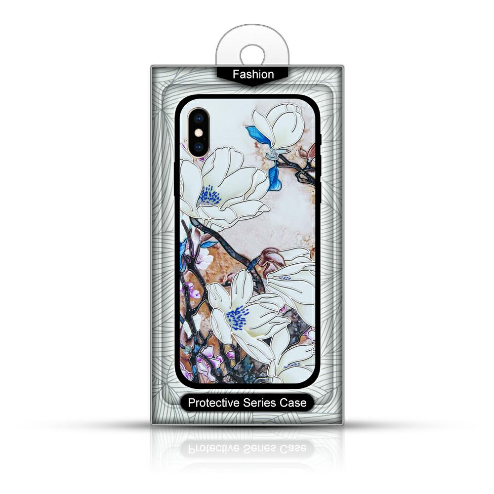 Pokrowiec Flowers 3D Case bia�y Samsung Galaxy A40S / 2