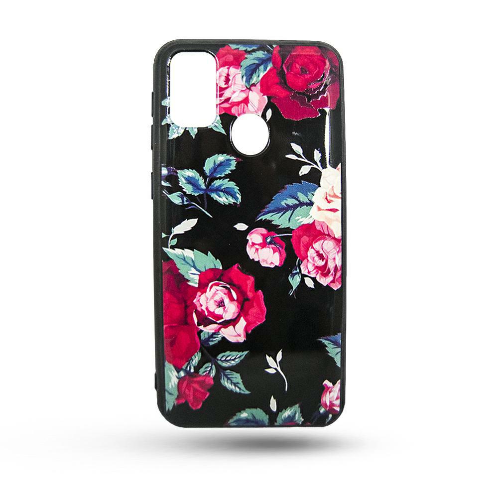 Pokrowiec Flowers 3D Case czarny Samsung A52