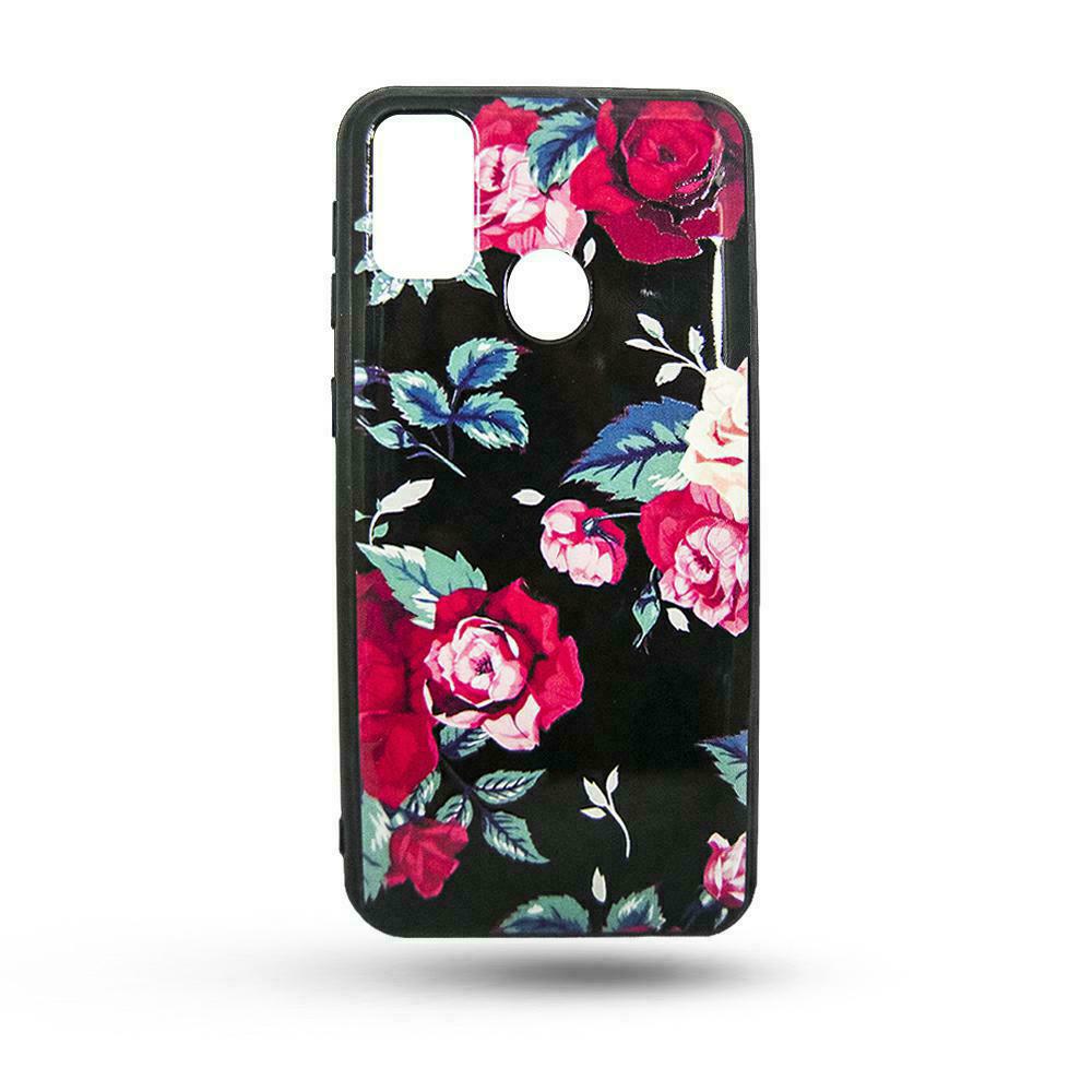 Pokrowiec Flowers 3D Case czarny Samsung Galaxy A53 5G