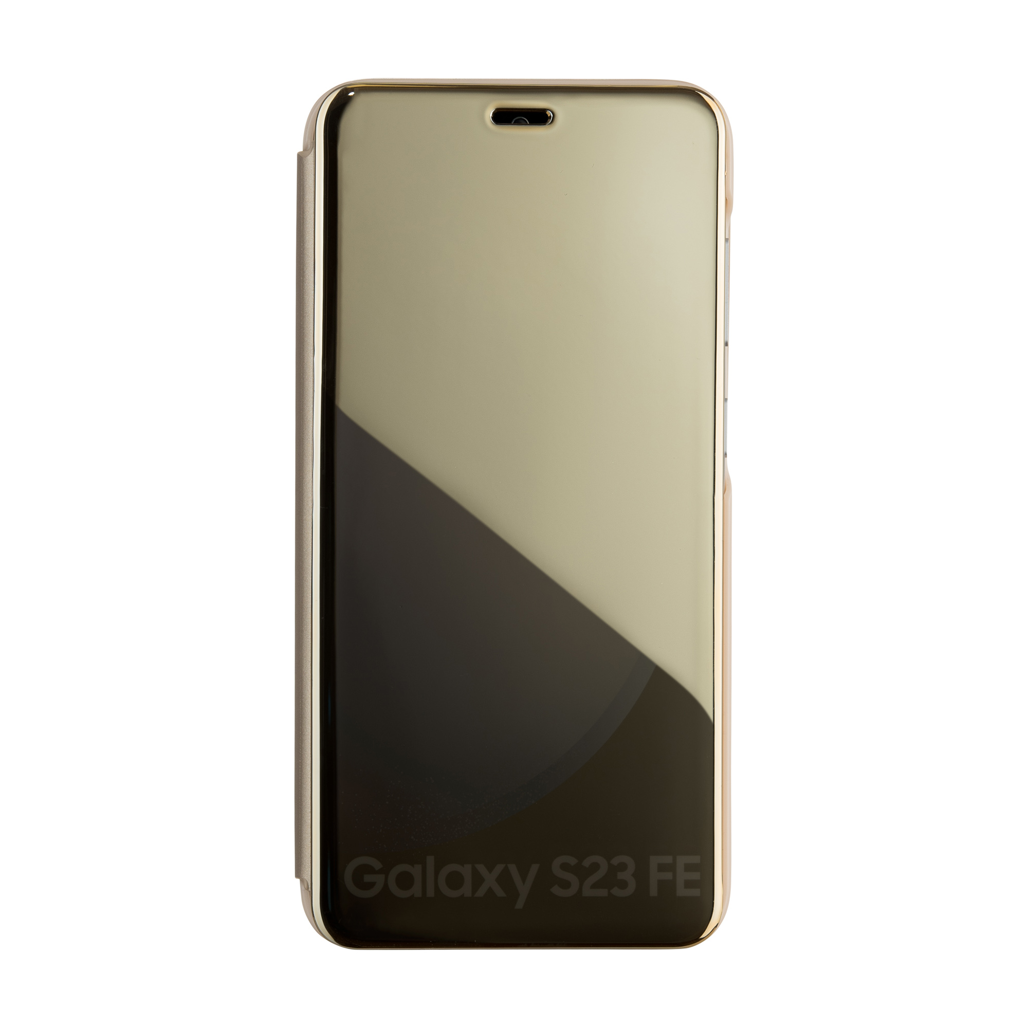 Pokrowiec Fold Mirror View z�ote Samsung Galaxy S23 / 2