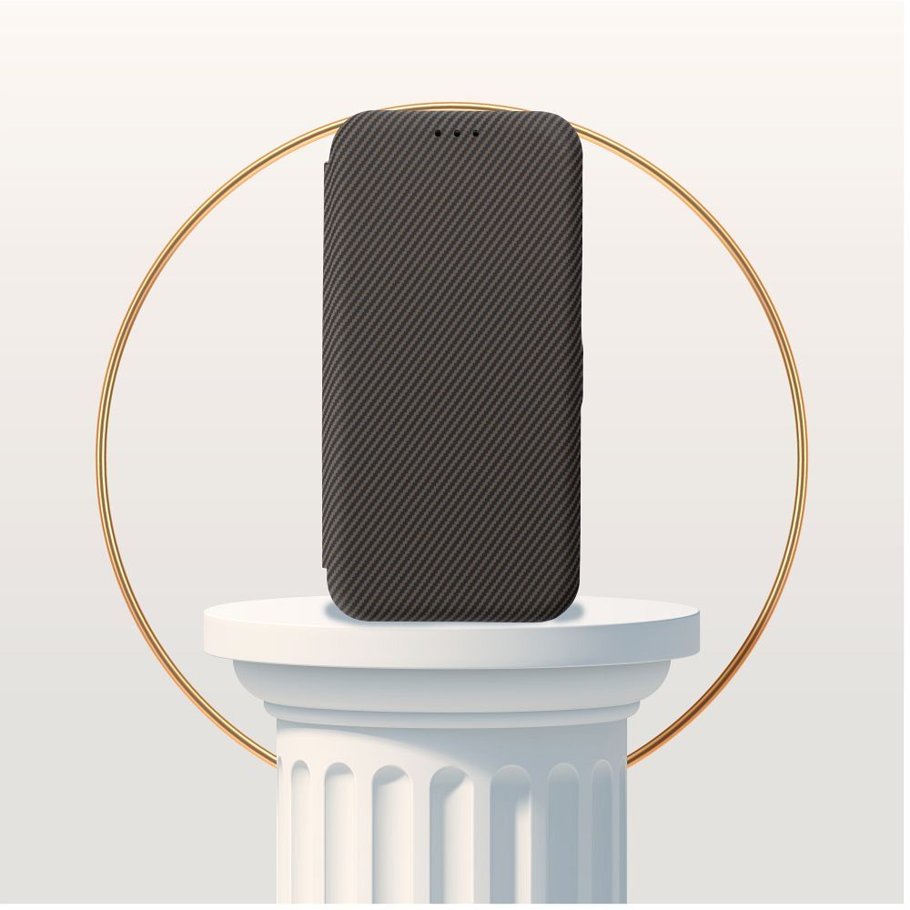 Pokrowiec FOLIO Side Magnet br�zowy Xiaomi Redmi 14C / 5