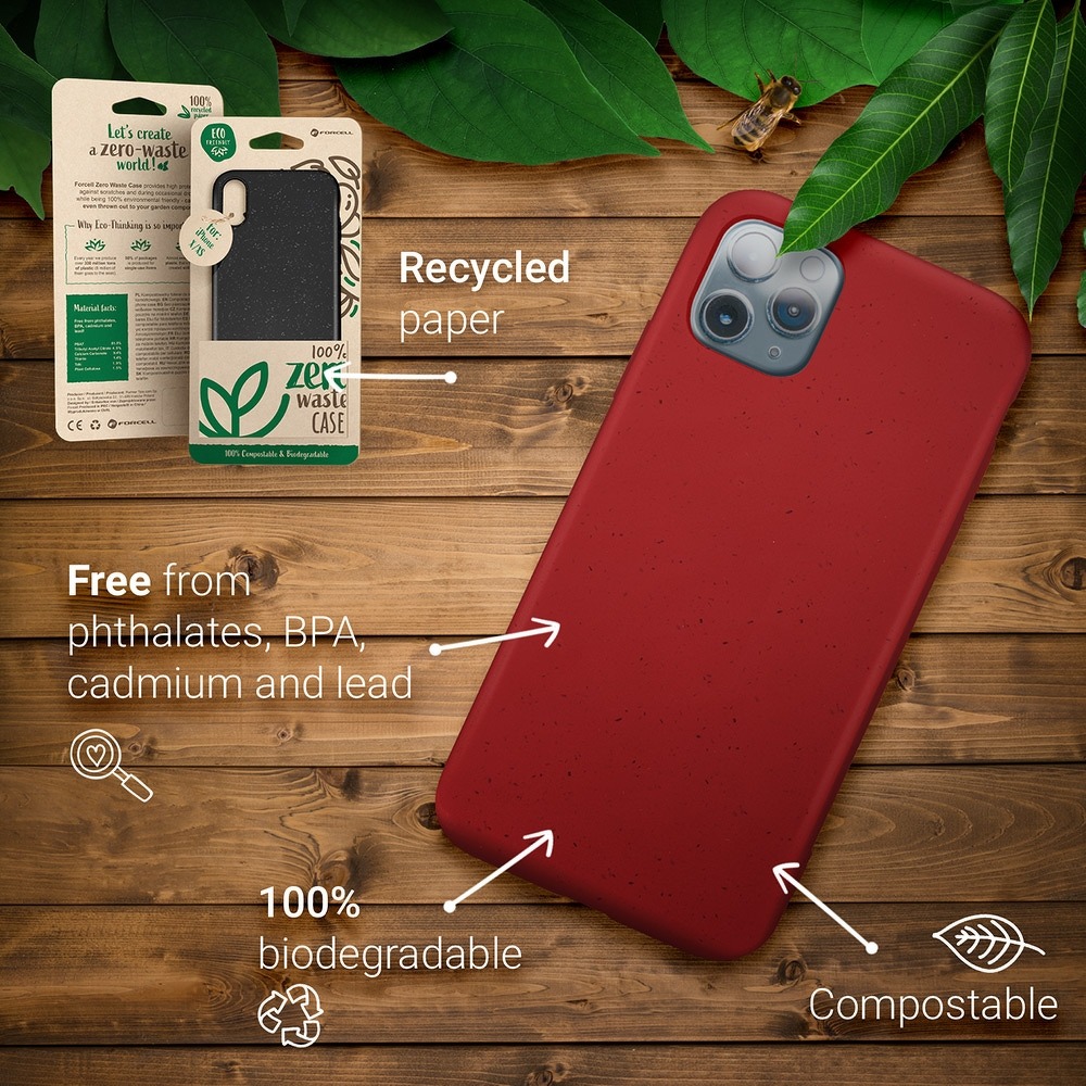 Pokrowiec Forcell BIO Case czerwony Xiaomi Redmi Note 7 / 3