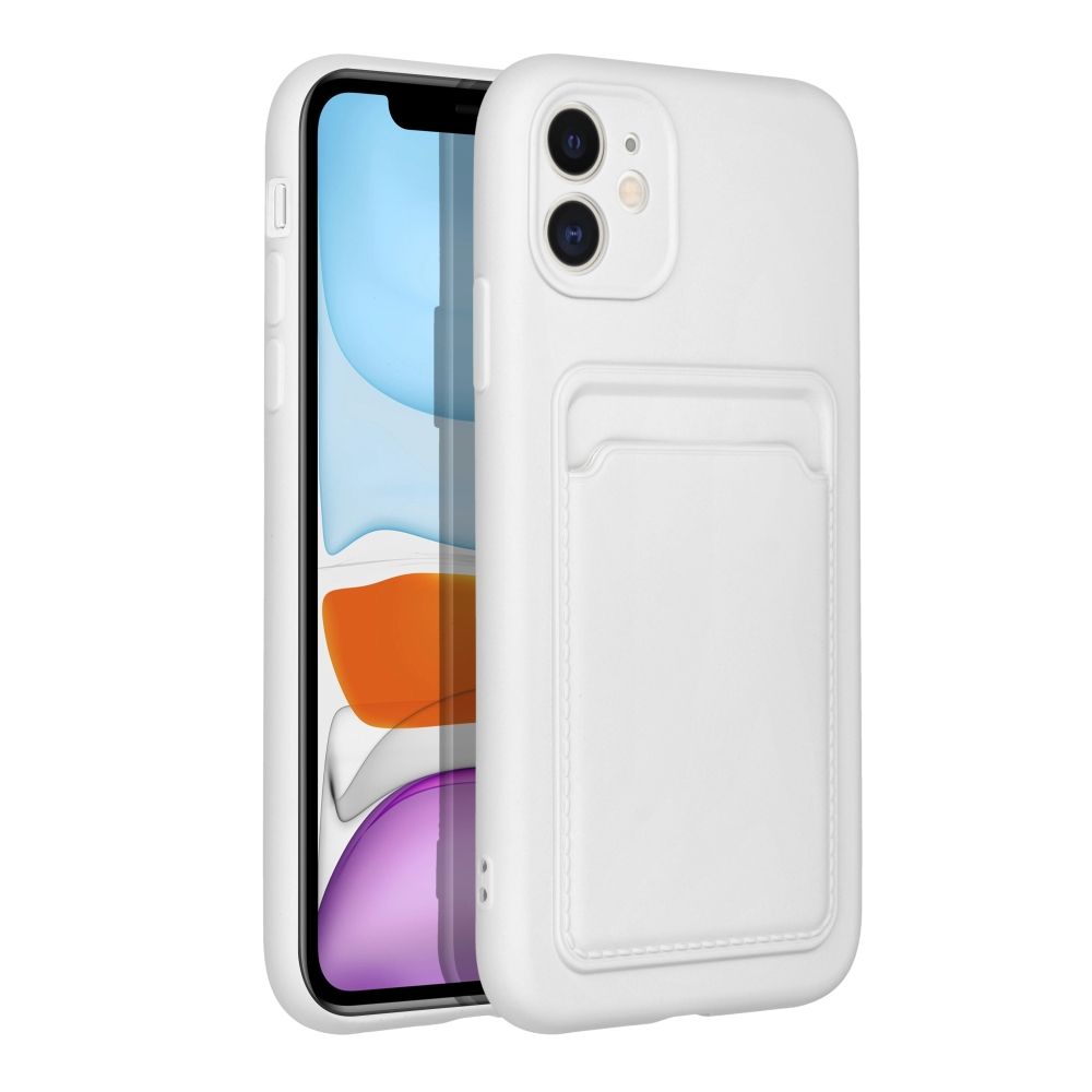 Pokrowiec Forcell Card Case biały Apple iPhone 11 / 2 Pokrowiec Forcell Card Case biały Apple iPhone 11 / 2