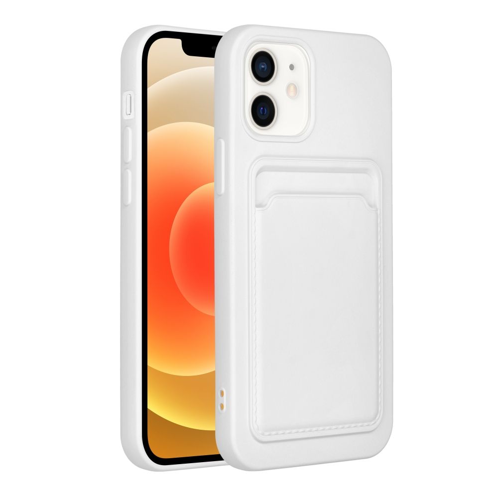 Pokrowiec Forcell Card Case biały Apple iPhone 12 / 2 Pokrowiec Forcell Card Case biały Apple iPhone 12 / 2
